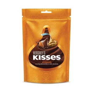 HERSHEY'S Kisses Almonds | Melt-in-Mouth Chocolates | 33 g