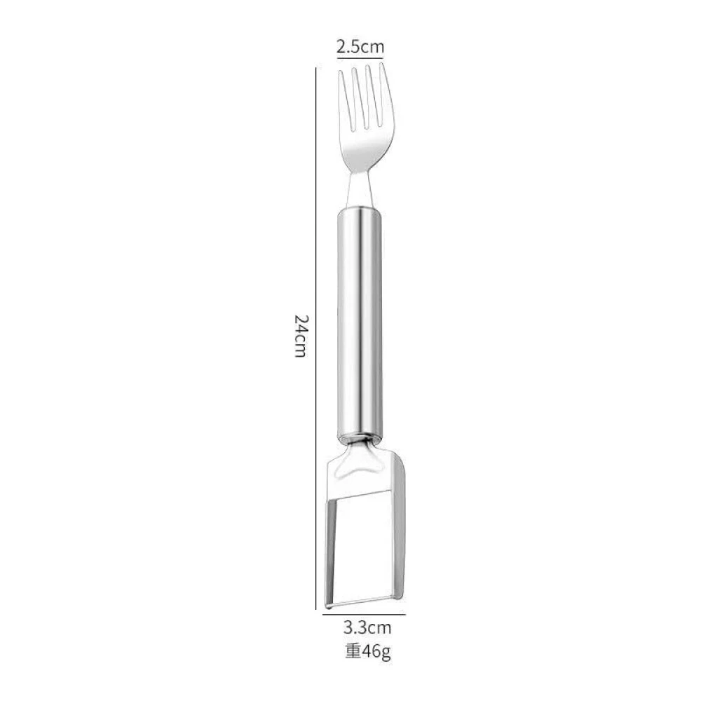 M ved 2® Pack Watermelon Fork Cutter Slicer Tool, 2-in-1
