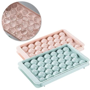 M ved Plastic Ice Cube Trays for Whiskey Cocktails Milk Juice, Ice