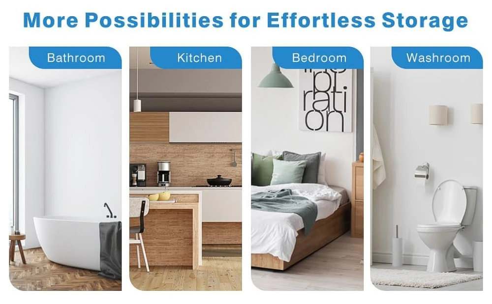 M ved Self-Adhesive Wall Multipurpose Bathroom Triangle