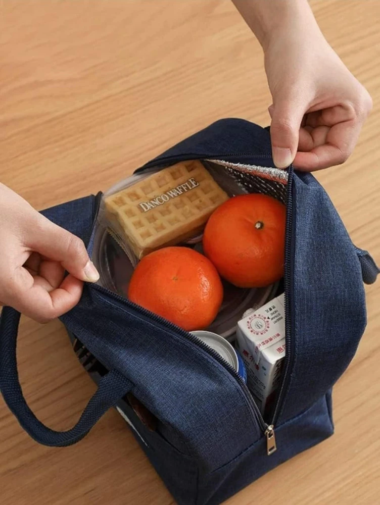 M ved Insulated Travel Lunch/Tiffin/Storage Bag for Office,