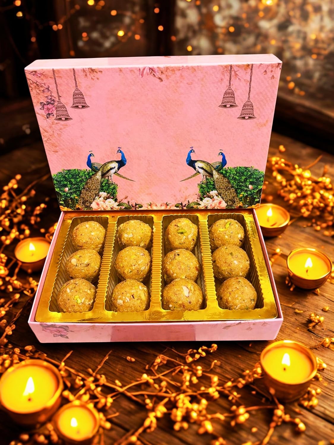 DESI MITAHARA - PREMIUM - 500g | FOXTAIL MILLET LADDOO | Gluten Free, NO Refined Sugar, NO Preservatives, Jaggery Based, Natural Goodness, Healthier Bites.