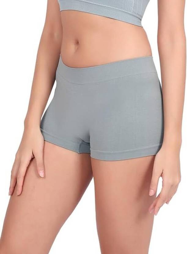 Women Boy Short Beige Panty