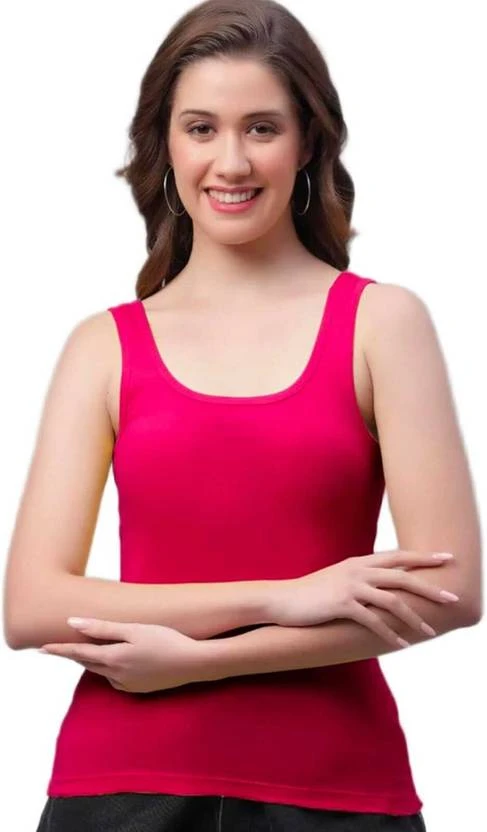 Casual Sleeveless Solid Women Rani Top
