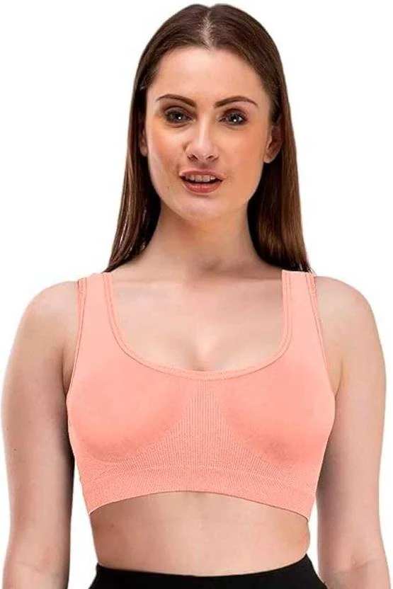 Women Bralette Non Padded Bra  Melon