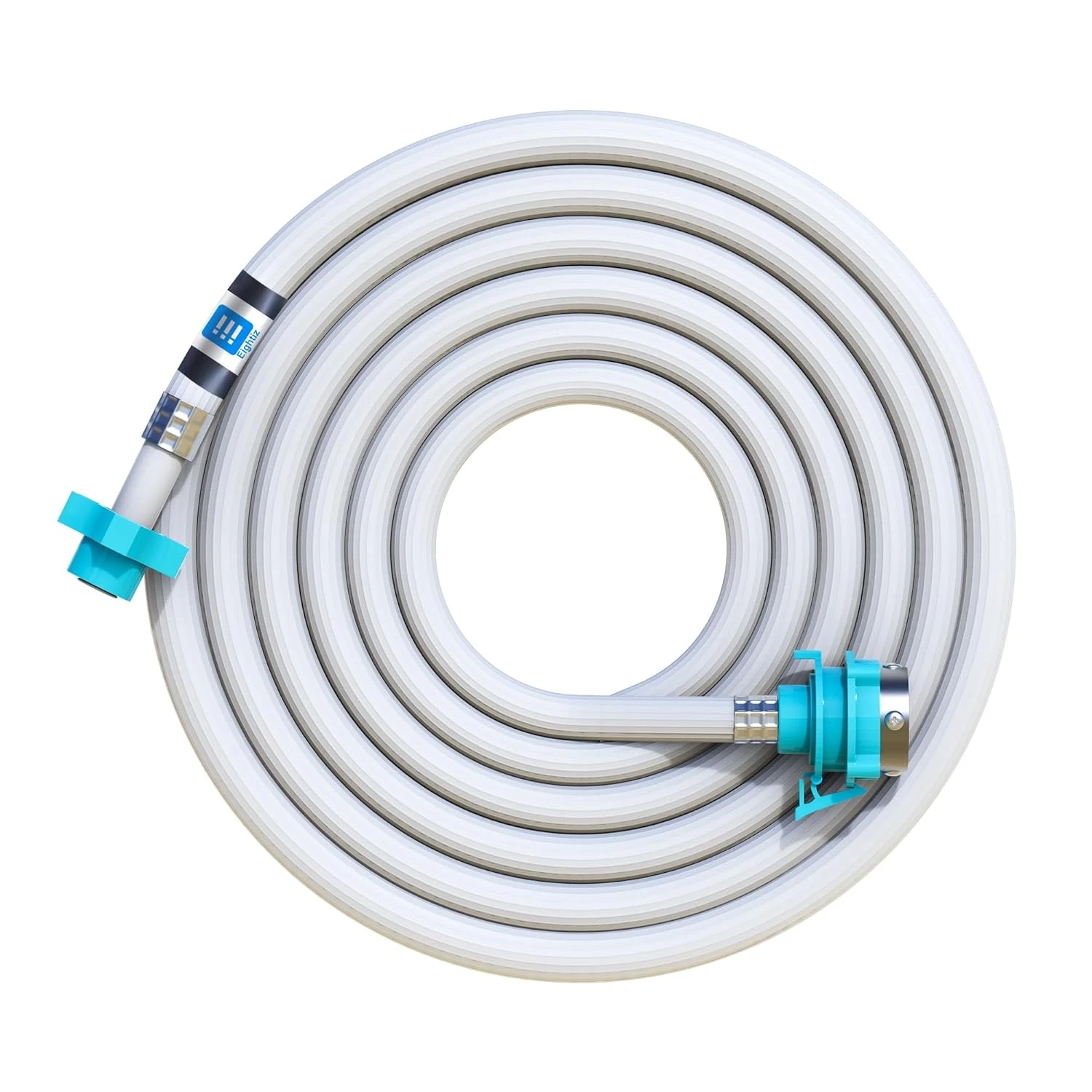 3 Meter Flexible PVC Washing Machine Inlet Hose water pipe, Universal Water Inlet with Tap adaptor Connector for Top & Front Load Fully Automatic