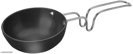 Hard Anodized Fry Pan for Tadka – Nonstick, Gas & Induction Stove Safe – Tadka Pan for saag, dal, kadhi, dhokla