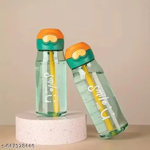 x pulse Cartoon Water bottle for Girls/boys Students Large Capacity Summer Sports 480 ml (Set of 1 , Multicolor)