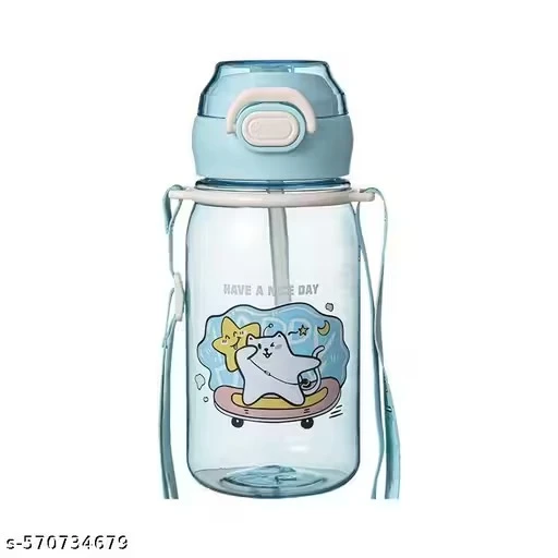 x pulse cartoon water bottle for girls and boys 680 ml Water Bottle (Set of 1, Multicolor)
