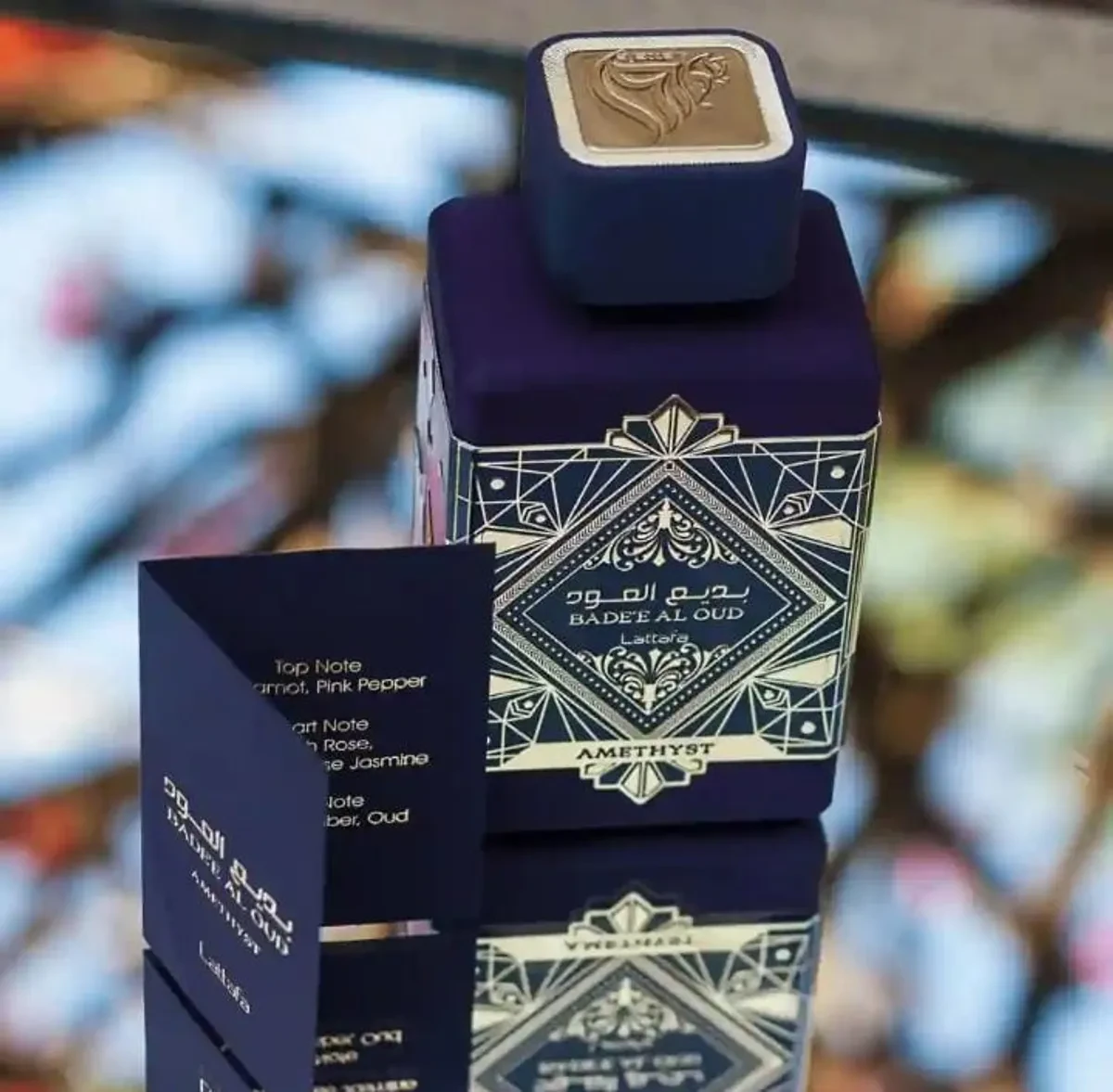 Lattafa Bade'e Al Oud Amethyst Eau De Parfum – Unisex Long-Lasting Arabic