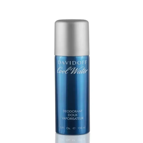 DAVIDOFF Cool Water Body Spray For Men – Long-Lasting Deodorant, Fresh Aqua..