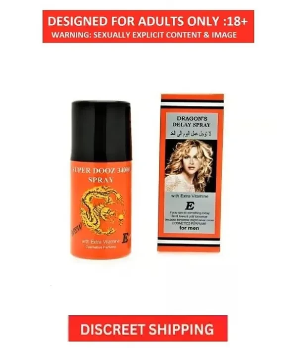 Dragon Super Dooz 34000 DELAY SPRAY With Extra Vitamin 'E' | Original & Eff..