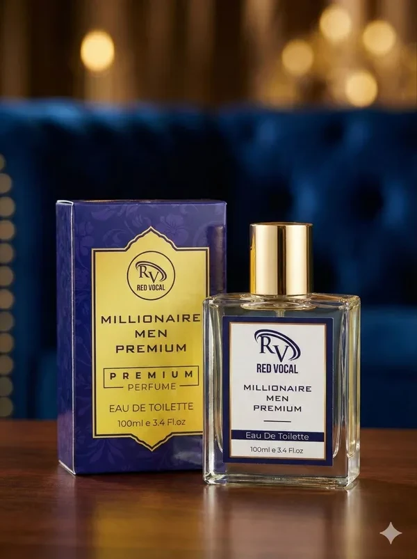 Red Vocal Millionaire Men Premium Perfume Eau De Toilette – Long-Lasting