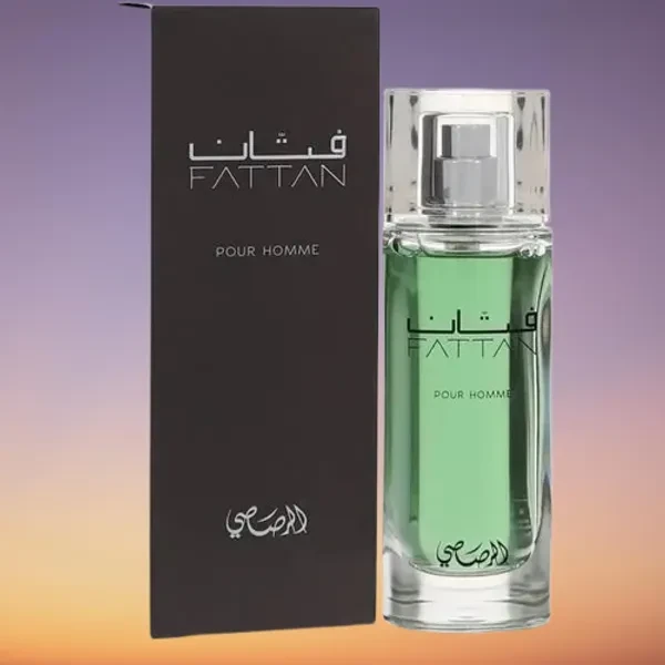 Rasasi Fattan Pour Homme EDP 50ml – Fresh, Woody & Citrus Long Lasting Perfume