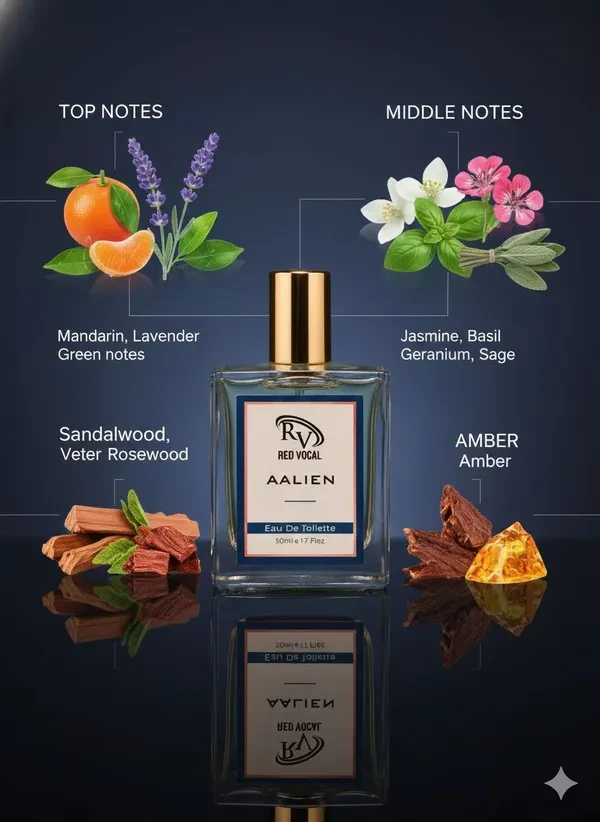 Red Vocal Aalien Premium Perfume Eau De Toilette 50ml – Long Lasting Unisex