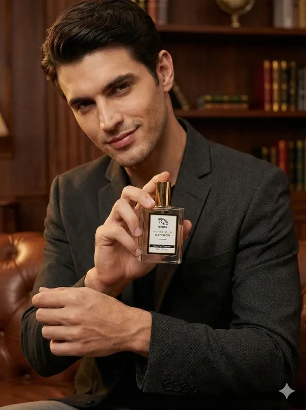 Red Vocal White Oud Saffron Premium Perfume Eau De Toilette 50ml – Luxury