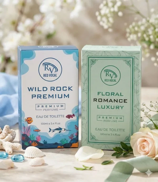 Red Vocal Wild Rock Premium Perfume For Men & Floral Romance