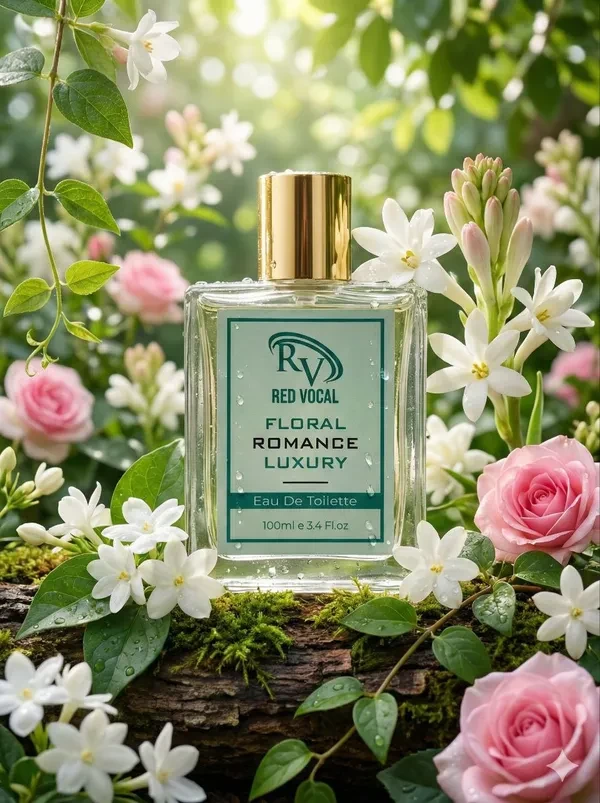 Red Vocal Floral Romance Luxury Premium Perfume Eau De Toilette – Women’s