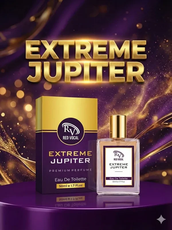 Red Vocal Extreme Jupiter Premium Perfume Eau De Toilette 50ml – Long Lasting