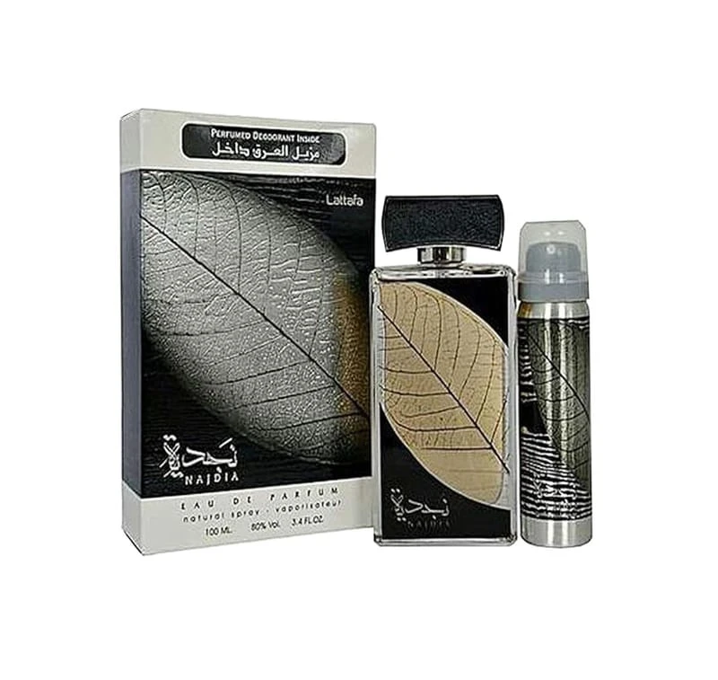 Lattafa Najdia For Men Eau de Parfum 100ml + Free Deo | Long-Lasting Masculine Fragrance