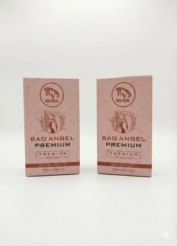 Red Vocal Bad Angel Premium Perfume Eau De Toilette for Women – 100ml Sweet, Sensual & Long-Lasting Set of 2 Fragrance