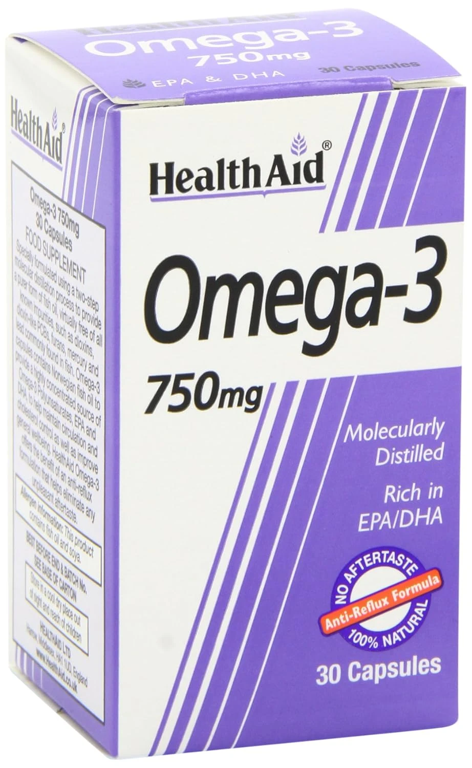 Healthaid Omega 3 750 Mg - 30 Capsules