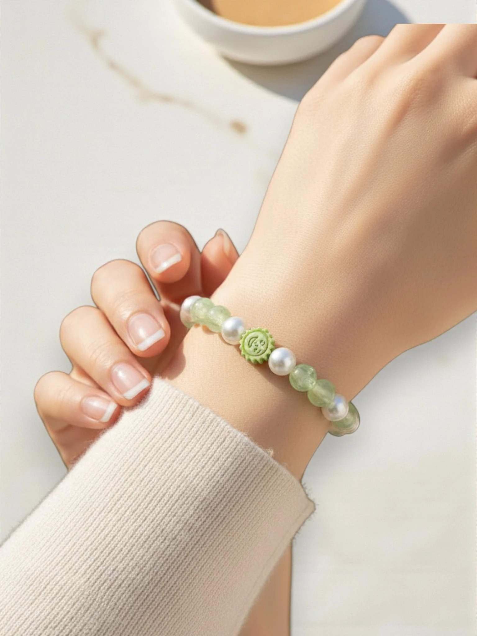 Stylish Handcrafted Beads Bracelet for Women and Girls