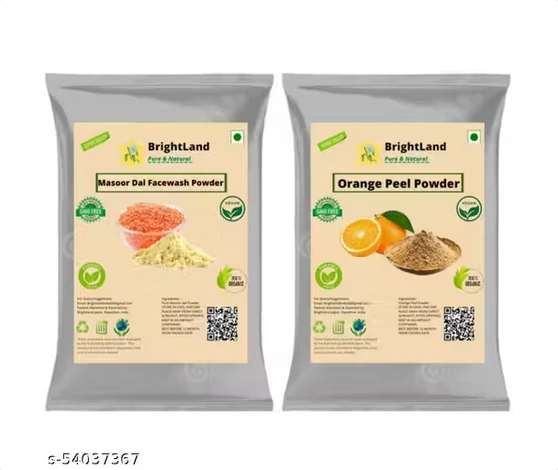 Orange peel powder & masoor Dal powder 75gm each
