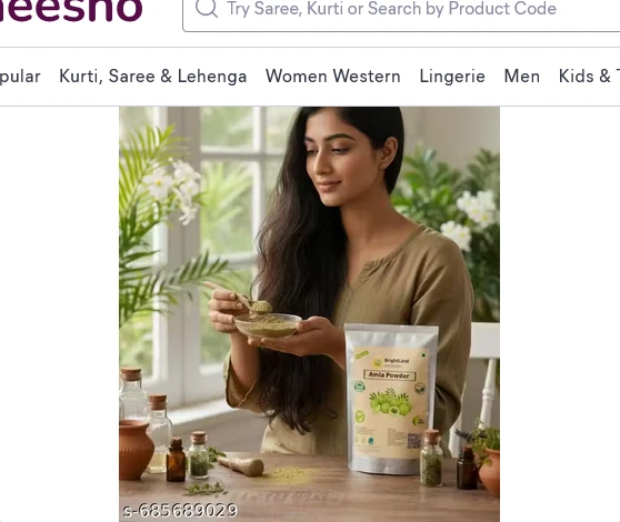Amla powder for Hair men and women 100gm