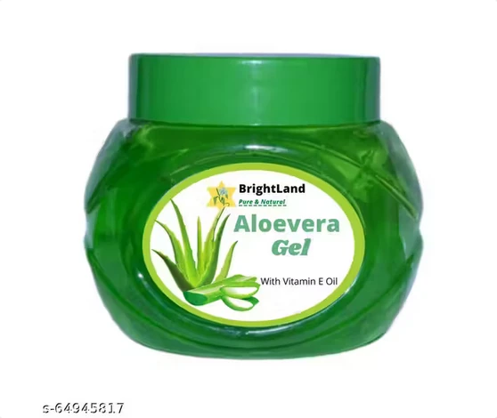 Brightland Alovera Facial Gel For Face and Skin (200gm)