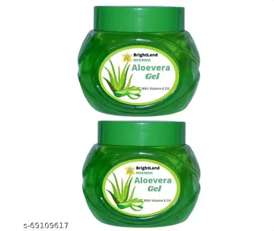 Aloe Vera Facial Gel For Face and Skin glowing (Pack Of 2 )200gm*2=400gm
