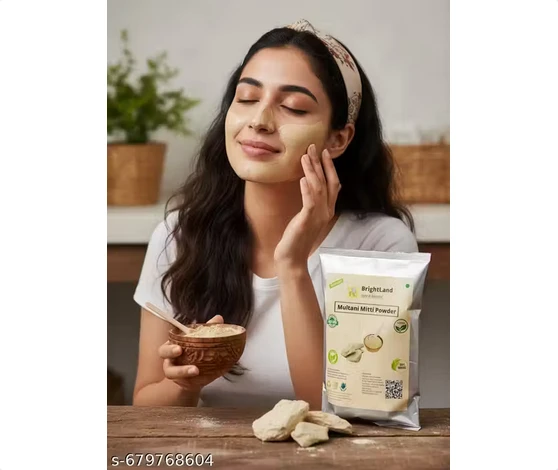 Brightland Multani mitti powder for hair skin 200gm