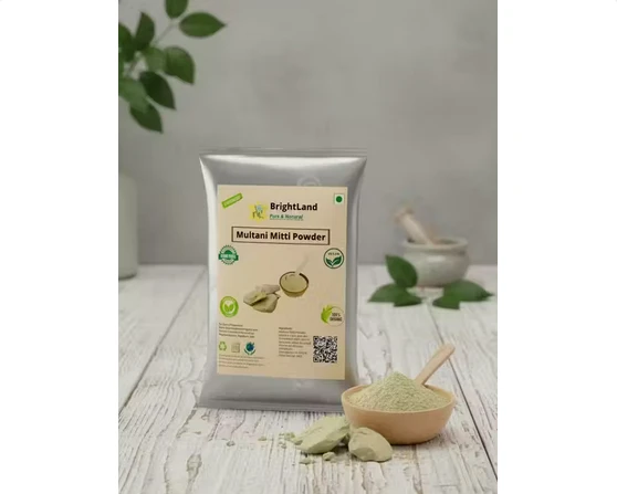 Brightland Multani mitti powder for hair skin 200gm