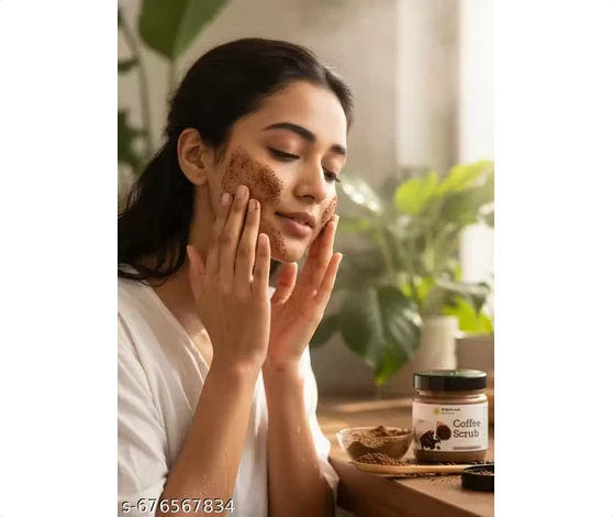 Brightland cofee scrub for men and women 200gm for skin
