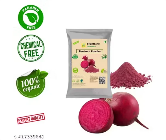 Natural & Pure Beetroot Powder For Face Pack And Hair Pack (100 g)