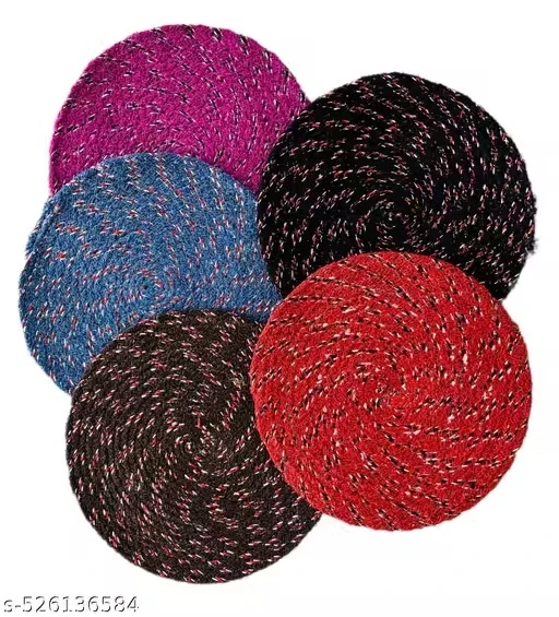 5 Round Jalebi Matt Door Matt Bath Matt Home Decor Matt Matt for Balcony