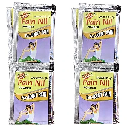GH Pain Nil Ayurvedic Powder for Joint Pain Relief (28 Pouch)