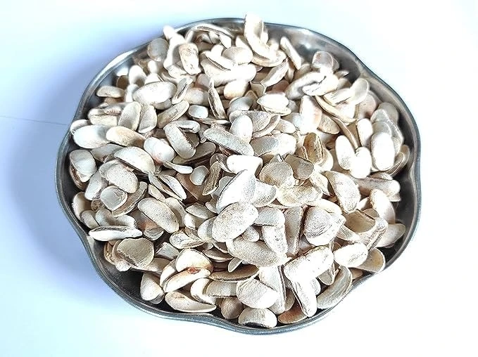 DV NATURE Sky Fruit Peeled | Kadwa Badam (Bitter Almonds) | Natural Nutrients | Premium Seed Source | Quality Seeds 50gm