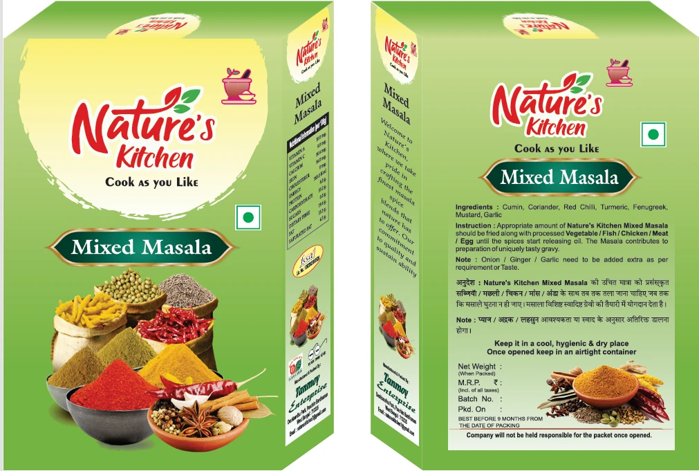 Mixed Masala (1Kg) -Nature's Kitchen