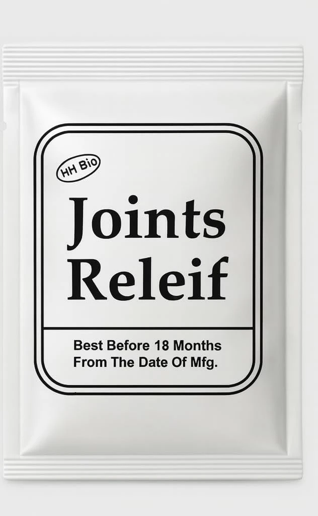 HRKH Joint Relief Powder Joint wellness, simplified Supports cartilage and bone health 2g each Pouches (50)