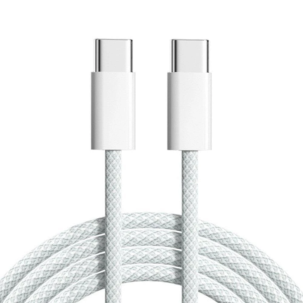 Original 60watt Fast Charging Type-C Cable (1 Meter) – Compatible with iPhone 15/15 Plus/15 Pro/15 Pro Max & iPhone 16/16 Plus/16 Pro/16 Pro Max.