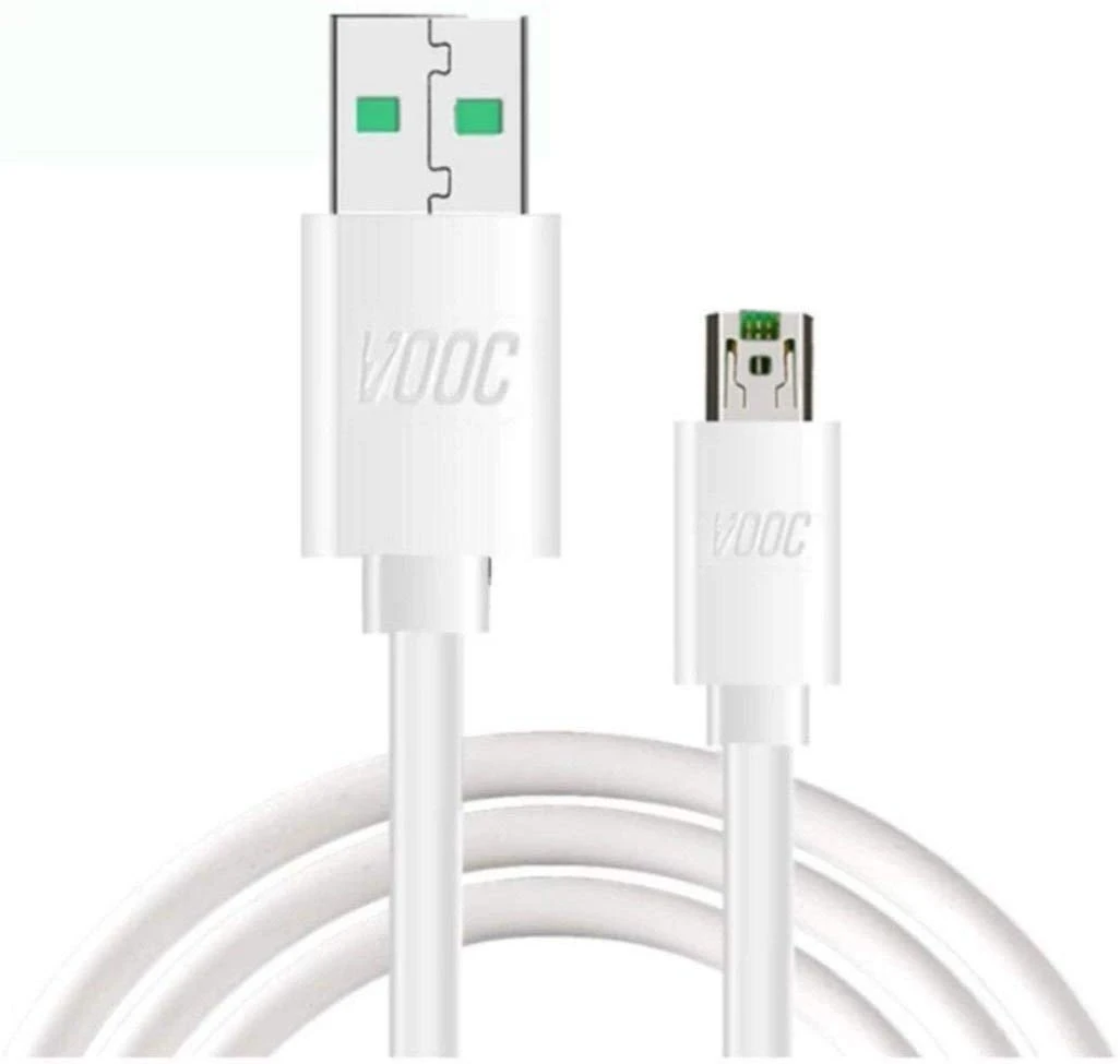 20W Flash Super Vooc Micro Usb 7 Pin Data Sync Fast Charging Cable For Cellular Phones Oppo Reno/Oppo F9 Pro/ F11 Pro Upto 4Amp For All Oppo Smartphones