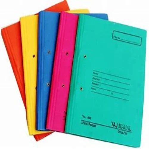 Plastic File for A4 Documents | for Office, School & Home | Holds Up to 150 Sheets | Best for Interviews and Reports Pack of 5
