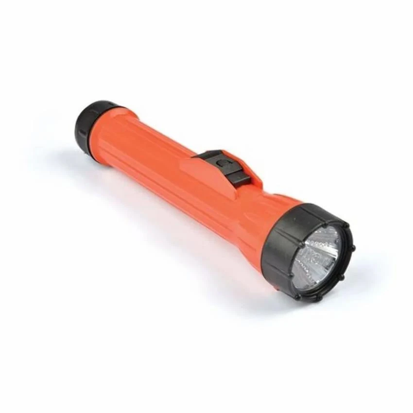 LED Plastic Flameproof Torch, Carbon Zinc Only 3xD-cell
