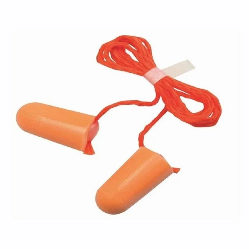 Plastic Corded Orange Ear Plug, For Noise Reduction
