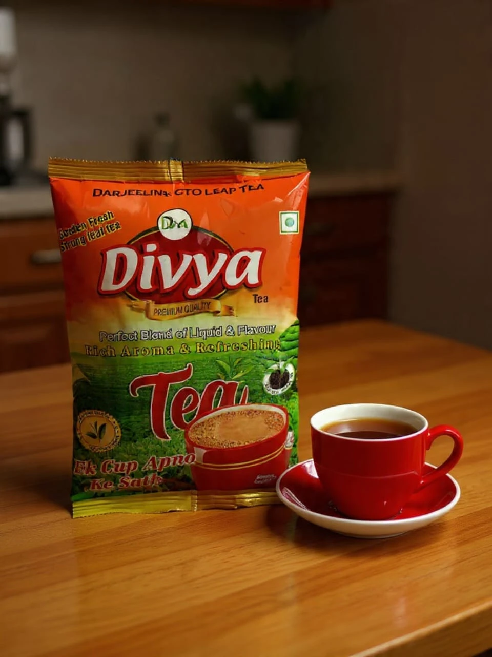 Kadak Chai Vacuum Sealed Pack for Freshness | Sourced From The Estates Of Assam & Dooars | Strong and Premium Chai Black Tea 250G