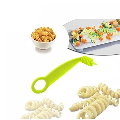 Generic Kitchen Plastic Vegetables Spiral Cutter/Spiral Knife/Spiral Screw Slicer