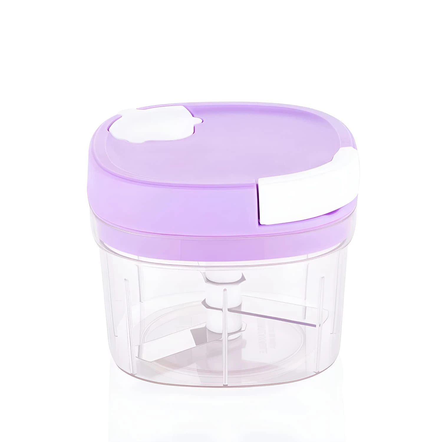 600-ML 2 in 1 Vegetable Chopper,Vegetable Cutter for Kitchen with 6 Blades for Chopping Vegetables and Fruits(Pink) for Home and Kitchen Ideal for Daily Use Eco-Friendly