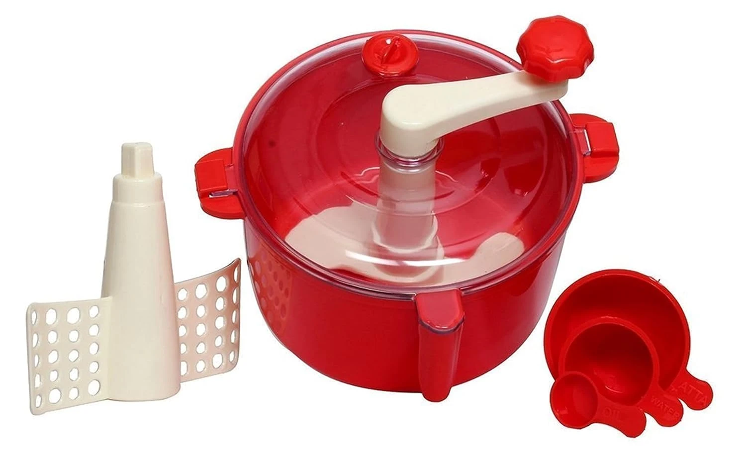 aker Machine with Free Measuring Cups (Aata Maker)| | Atta Maker for Kitchen | Atta Maker Combo | Atta Maker Dough | Atta Maker Dough Machine | Atta Maker Roti Maker. (Multicolor)