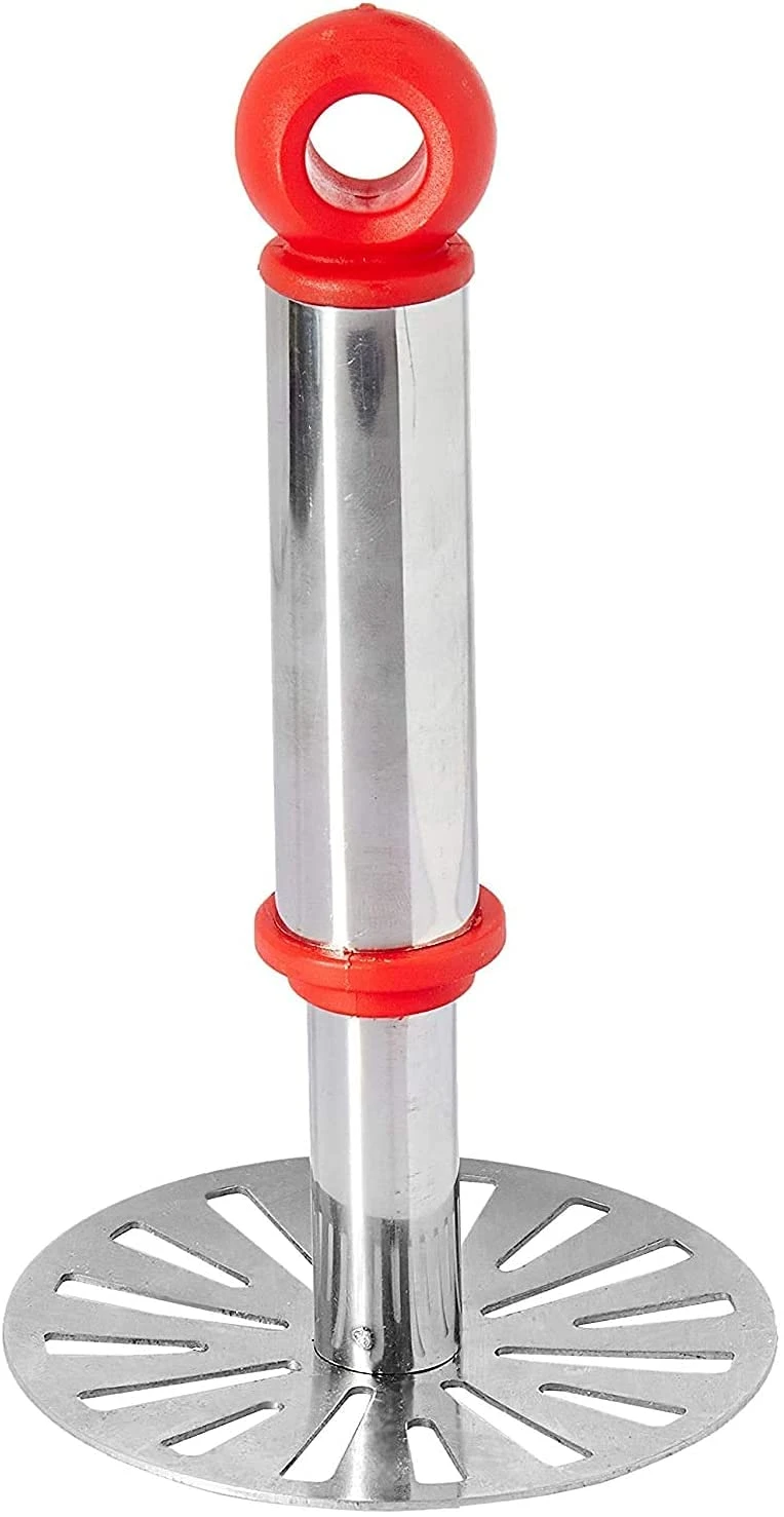 Stainless Steel Potato Masher | Pav Bhaji Masher (Multicolored)